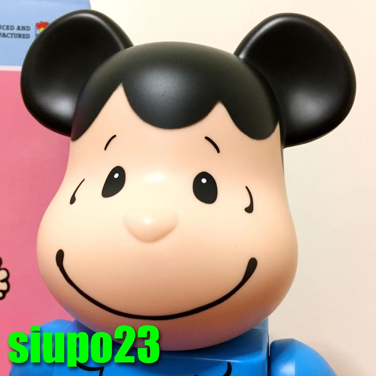 Medicom 400% Bearbrick ~ Peanuts Snoopy Be@rbrick Lucy Version
