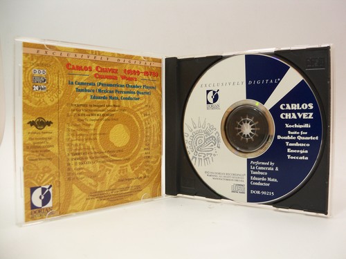 Carlos Chávez - La Camerata & Tambuco Percussion Ensemble Chamber Works CD - Picture 4 of 4