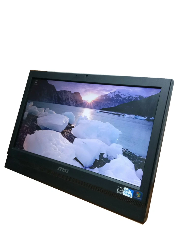 MSI Wind Top AIO AP200 50,8cm 20" i3 3,40Ghz 8GB 128GB SSD Win 10 Black B-Stock - Image 4 of 4