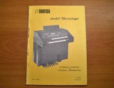 FARFISA Hermitage Original Service Manual repair schematic schematic schematic