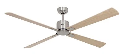 Energiespar Decken Ventilator Chrom matt Eco Neo III Wenge Ahorn Buche 152 cm - Bild 1 von 4