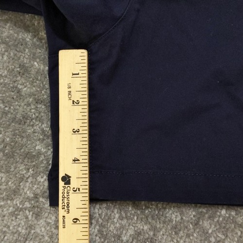 Pantalones Cortos Chinos Lane Bryant Mujer 24 Entrepierna 5.5" Azul Bolsillos Elásticos D85 - Imagen 11 de 11