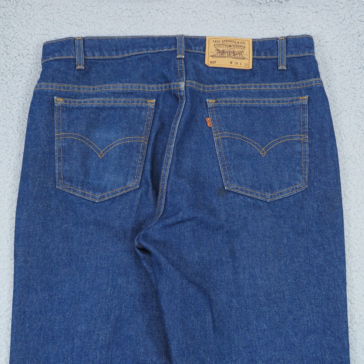 VTG Levis 517 Jeans Mens 36x30 (tag 38x32) Orange Tab 90s