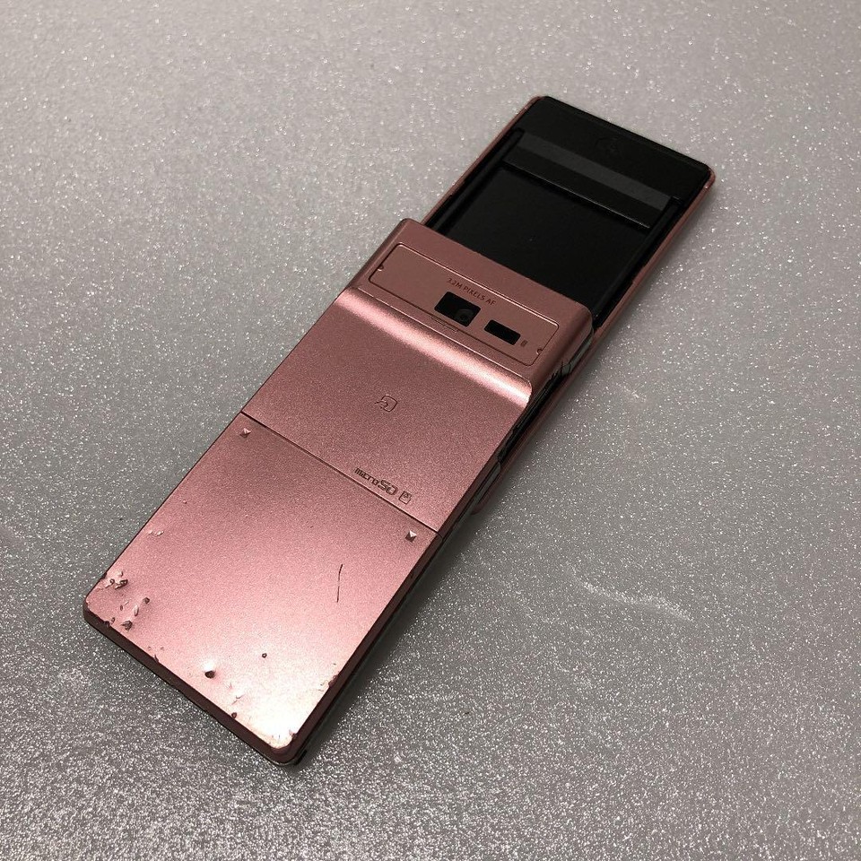 Flip Phone N04A NEC Pink Retro Japanese Flip Phone Keitai