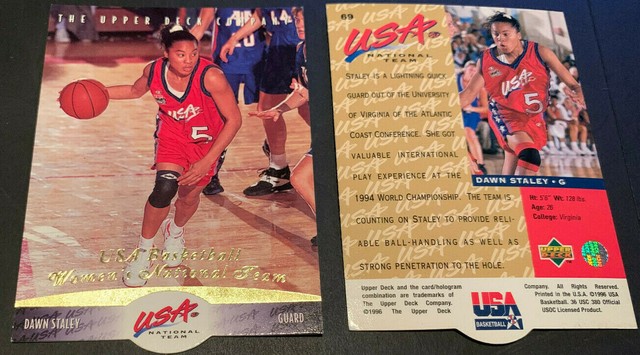 1996 Upper Deck USA Basketball Women s National Team Rookie Card 69 