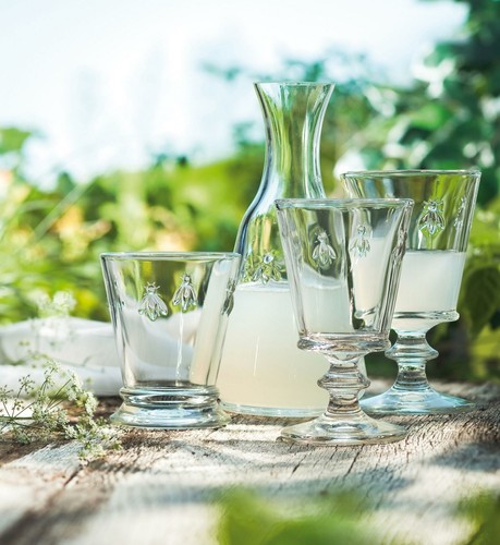 La Rochere Biene Glas mit Stiel - Wein / Wasser - 24cl - Hergestellt IN - Bild 2 von 3