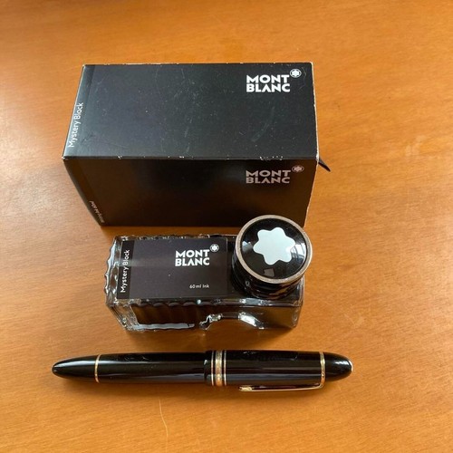 Montblanc Meisterstuck 149 14K585 Fountain Pen M Nib W-Germany markings - 第 1/7 張圖片