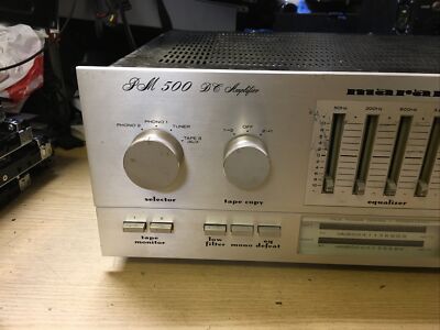 VINTAGE MARANTZ PM500 DC AMPLIFIER | eBay