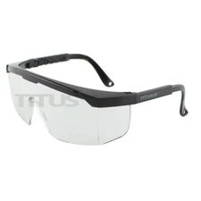 Titus G6 Shooting Range Safety Glasses Goggles Eye Protection Fit Over Small Rx 