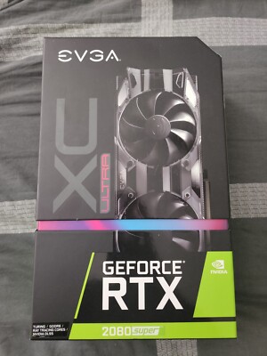 EVGA NVIDIA GeForce RTX 2080 SUPER XC ULTRA 8GB GDDR6 GraphicsCard (08GP43182RX)