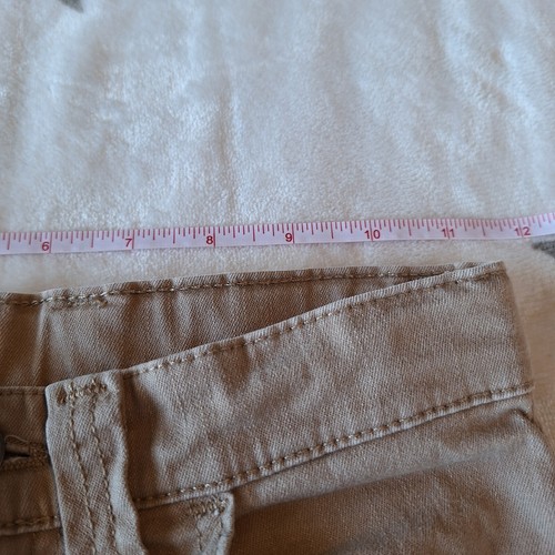 Wrangler 5 Pocket Youth Boys 10 Slim Tan Straight Leg Adjustable Waist Pants - Picture 8 of 9
