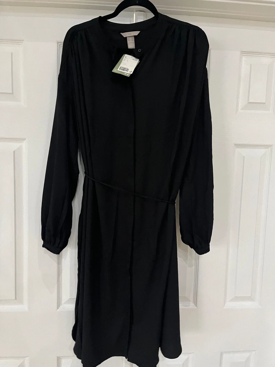 H&m tie store belt dress