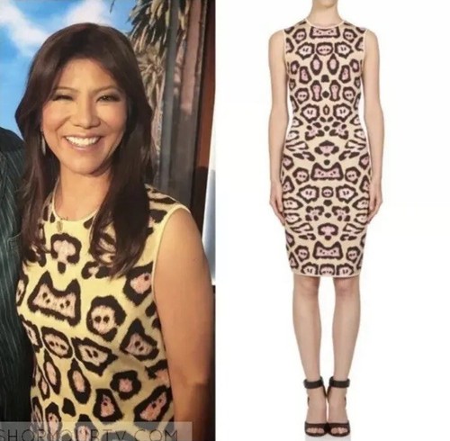 GIVENCHY Leopard Jaguar Printed Milano Jersey Dress $1990, szXS - Picture 8 of 9