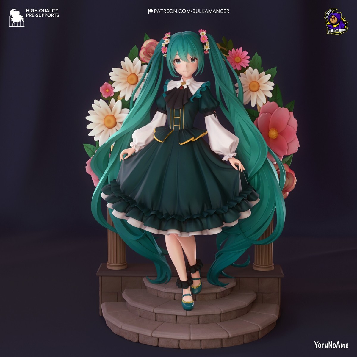 Figure Hatsune Miku - 1/7 Scale - Garage Kit Resin | eBay