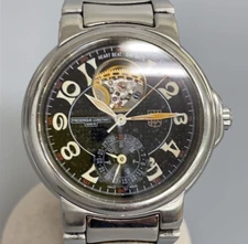 FREDERIQUE CONSTANT FC610X3H5/6 High Life Heart beat Day Date Black Dial from JP