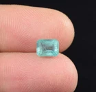 Natural Zambian Emerald Gemstone 1.50 Ct – Faceted Octagon Cut