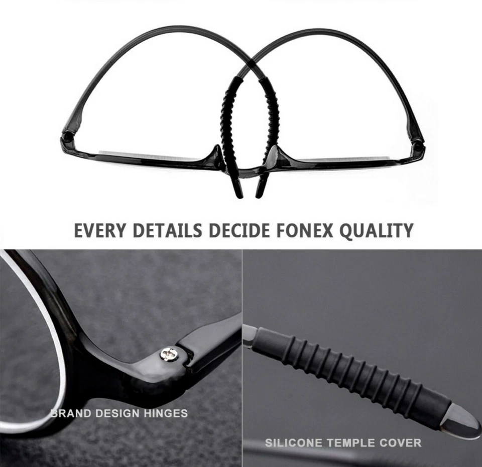 Gafas de lectura retro redondas 1.0 1.5 2.0 2.5 3.0 3.5 lectores vintage para hombre mujer Foto 4 de 4