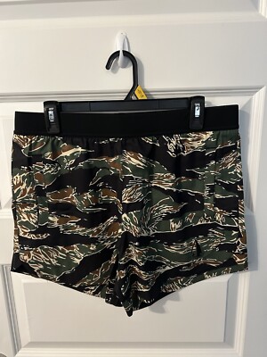 TACHUNTFISH THF Women s Athletic Shorts Jungle Tiger Size Large