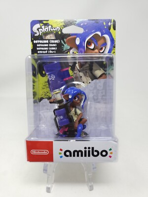 Nintendo Switch Amiibo Splatoon Blue Octoling Character Figure BRAND NEW SEALED