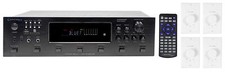 Technical Pro H12X500UBT 6-Zone Home Theater Bluetooth Receiver 4 Wall Controls