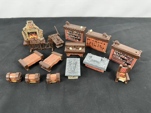 VTG 1989 Hero Quest Milton Bradley Replacement PARTS Furniture