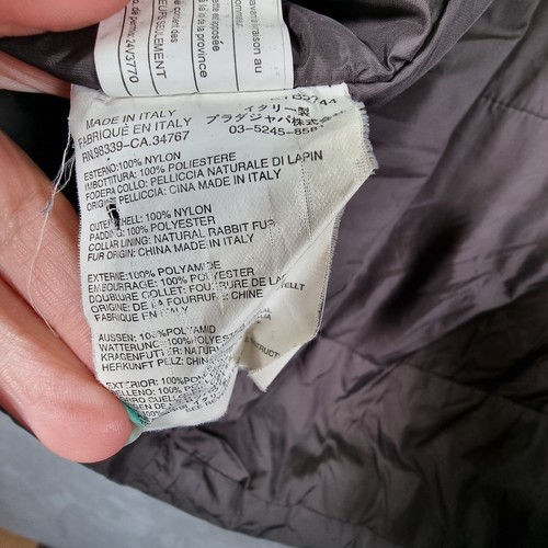 Prada Jacke Damen Größe 40 Braun Fellbesatz Kragen Goretex - Bild 18 von 22