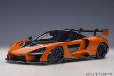 AUTOArt 76078  McLAREN SENNA (TROPHY MIRA/ORANGE) 1/18
