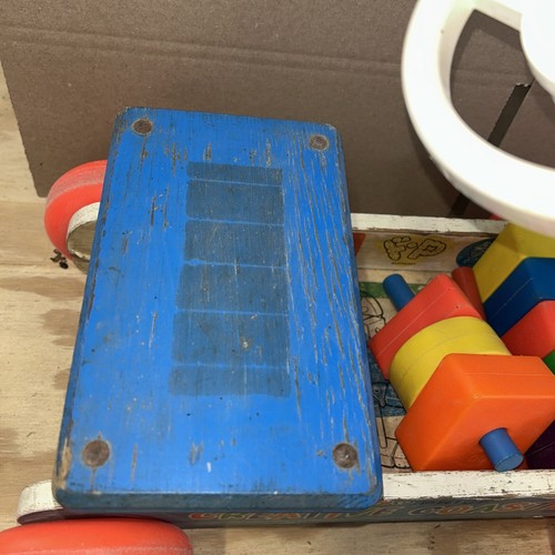 Vintage Fisher Price Creative Coaster Ride on Toy #987 - Picture 5 of 11