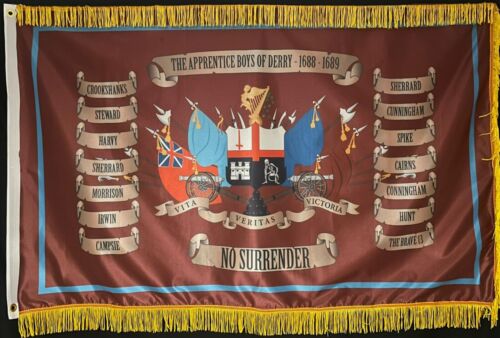 Various 5ft by 3ft/Apprentice Boys Of Londonderry/Loyalist/0range Order/Rangers - Picture 3 of 16