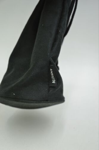 Genuine Nikon CL-1022 Black Soft Lens Case Pouch 70-300mm f4.5-5.6G 85mm f/2.8D - Picture 2 of 5