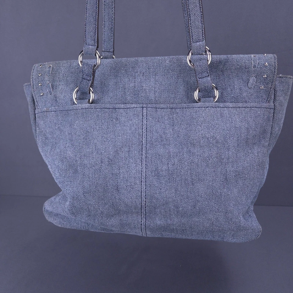 Aimee Kestenberg Hope for Warriors Bandera Americana Bolso de Hombro Denim Cartera Azul Foto 2 de 4