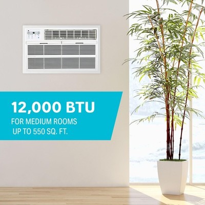 Arctic Wind Through-The-Wall Air Conditioner 12,000 BTU Cooling 10,600 BTU