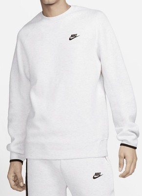 $115 Nike Sportswear Tech Fleece Sweatshirt Birch Heather Men s XL FB7916-051