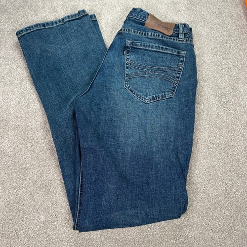 Mens Rock & Roll Hooey Relaxed Stackable Bootcut Jeans Denim Size 31x34 - Picture 2 of 13