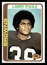 1978 Topps #184 Larry Poole Near Mint Browns