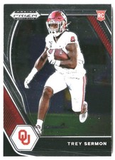 2021 Prizm Draft Picks Trey Sermon Rookie #123 RC
