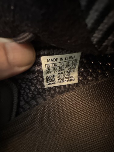 Adidas Yeezy Boost 350 V2 Carbon Sneakers Men's Size 12 US FZ5000 - 第 6/10 張圖片