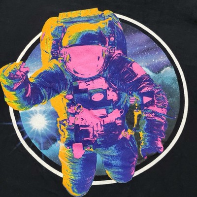 Nasa T Shirt Colorful Hyper Space Adult Medium M 3D Colors