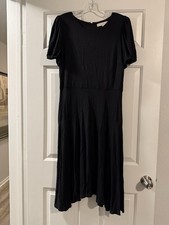 Loft Dress Worn Gently Used Size 10 With Small Balloon Sleeves