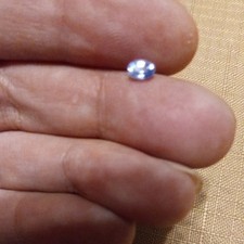 .44 ct natural VS blue Ceylon Sapphire oval shaped heated great flair
