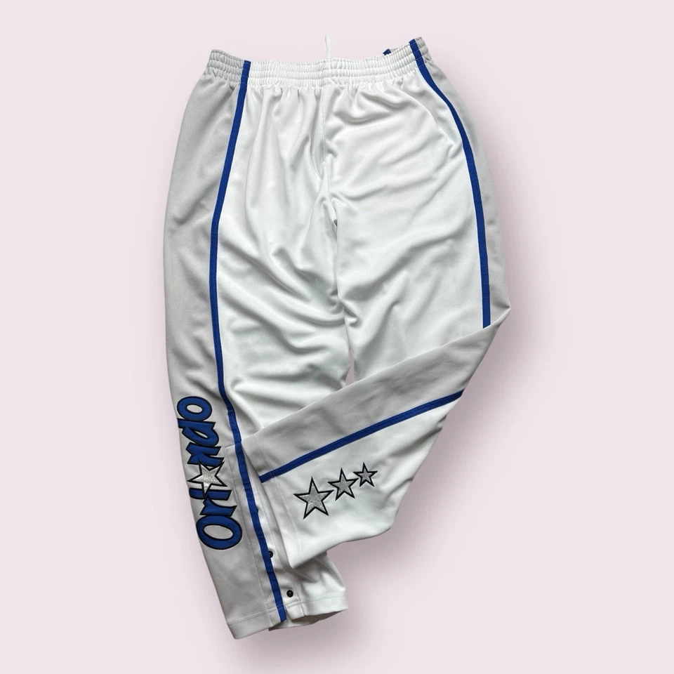 Pantalones de calentamiento vintage para hombre Nike Orlando Magic Tear Off años 90 2XL NBA McGrady Foto 2 de 4