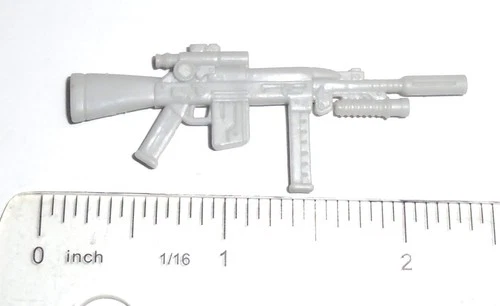 GI Joe Accessory 2008 Cobra Viper V16    RDT-7 Assault Rifle Gun