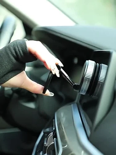 Aspiradora Eléctrica Magnética Soporte para Teléfono Coche Soporte Rotación 360° - Vídeo 1 de 1