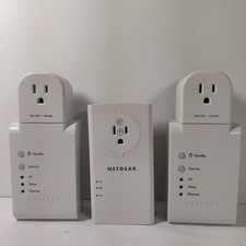 Netgear HDX111 Powerline HD Plus Ethernet Adapter  PLP2000  Extra Outlet
