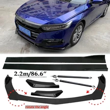 Front Bumper Lip Spoiler Splitter Car Body Rear For Honda Insight 2000-2022