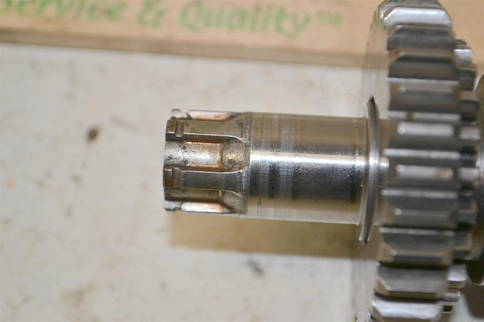 Eje de transmisión Suzuki RM 85 RM 80 + engranajes 24131-02B01 1998-2023 Foto 2 de 4