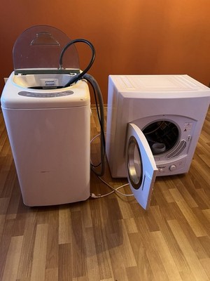 Panda Dryer And Haier Washer. Mini All Parts Included.