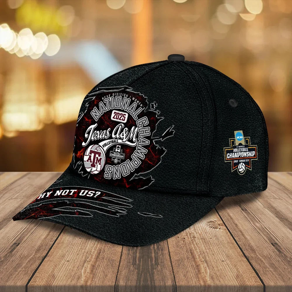 A&M Aggies Women’s Volleyball 2025 National Champions Classic Cap