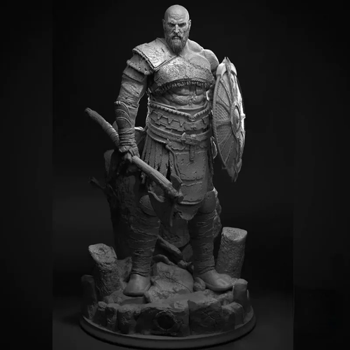 1/24 Scale Resin Figure Model Kit Ancient Viking Warrior Fantasy Miniature Diora - Picture 5 of 12