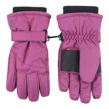 Kids Ski Gloves by Heat Holders - Water Resistant Boys and Girls Gloves